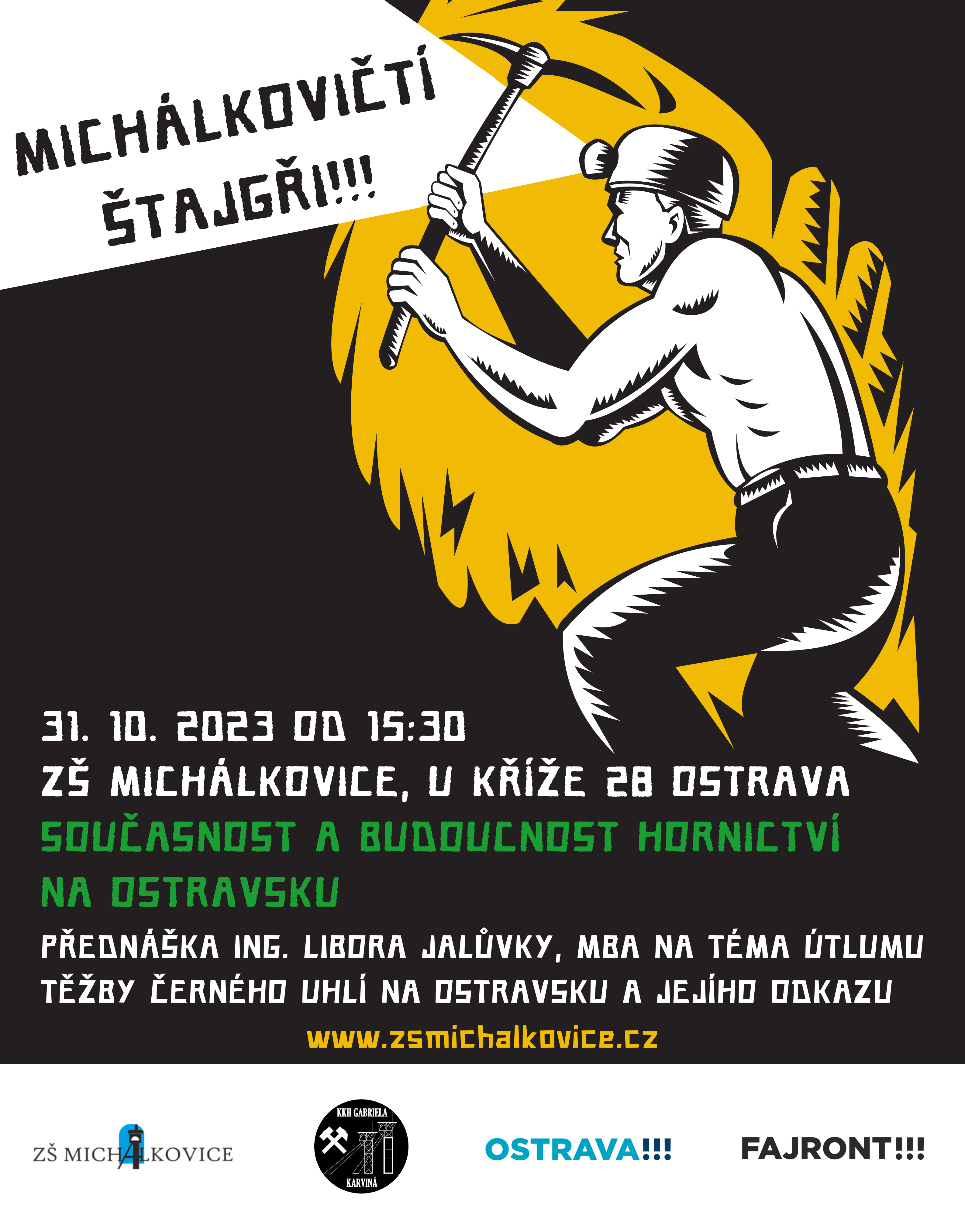 Přednáška Historie a současnost hornictví na Ostravsku